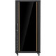 Istarusa Claytek WNG2710-P123UB Rack Cabinet - For Server - 27U Rack Height x 19" Rack Width - Floor Standing - Black - Aluminum, Steel, Glass, SPCC, SPCC, SPCC - 780 lb Dynamic/Rolling Weight Capacity - 1700 lb Static/Stationary Weight Capacity WNG2