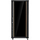 Istarusa Claytek 32U 1000mm Depth Rack-mount Server Cabinet with 2U Cable Management - For Server - 32U Rack Height32" Rack Depth - Rack-mountable - Black - SPCC, Steel, Glass, Aluminum - 780 lb Dynamic/Rolling Weight Capacity - 1700 lb Static/Statio