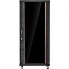 Istarusa Claytek WNG3210-PD10 Rack Cabinet - For Server, PDU - 32U Rack Height x 19" Rack Width x 32" Rack Depth - Black - SPCC, Glass, SPCC, Aluminum, Steel - 780 lb Dynamic/Rolling Weight Capacity - 1700 lb Static/Stationary Weight Capacity - 