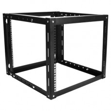 Istarusa Claytek 9U 800mm Adjustable Wallmount Server Cabinet - For Server - 9U Rack Height x 19" Rack Width x 31.50" Rack Depth - Wall Mountable - Black - Cold-rolled Steel (CRS), SPCC - 145 lb Maximum Weight Capacity - TAA Compliance WOM-980