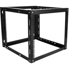 Istarusa Claytek 9U 800mm Adjustable Wallmount Server Cabinet with 1U Keyboard Drawer - For Server - 9U Rack Height x 19" Rack Width x 31.50" Rack Depth - Wall Mountable - Black - Cold-rolled Steel (CRS), SPCC - 145 lb Maximum Weight Capacity WO