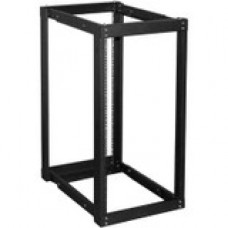 iStarUSA 22U 1100mm Adjustable Open Frame Server Rack - For Server - 22U Rack Height x 19" Rack Width x 43.30" Rack Depth - Black - SPCC, Cold-rolled Steel (CRS) - TAA Compliance WOR-2211