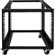 iStarUSA WOS-990 Open Rack Frame - 9U Rack Height x 19" Rack Width - Black - RoHS Compliance WOS-990