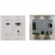 Kramer WP-577VH Faceplate Module - 2-gang - 1 x HDMI Port(s) - 1 x Mini-phone Port(s) - 1 x RJ-45 Port(s) - 1 x VGA Port(s) WP-577VH