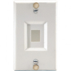 C2g Legrand On-Q Wall Phone Plate - Wall mount plate - in-wall mountable, flush mountable - stainless steel - TAA Compliance WP3467-SS