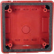 Bosch WPSBB-R Weatherproof Back Box (Red) - Red WPSBB-R