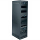 Middle Atlantic Products WR Series WR-44-42 Roll Out Rotating System Host Enclosure Rack Cabinet - 19" 44U Wide - Black - 750 lb x Maximum Weight Capacity WR-44-42