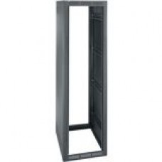 Middle Atlantic Products WRK Rack Cabinet - 19" 37U Wide x 25.75" Deep Floor Standing - Black - 10000 lb x Static/Stationary Weight Capacity WRK-37SA-27LRD