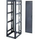 Middle Atlantic Products WRK Rack Cabinet - 19" 40U Wide x 25.75" Deep Floor Standing - Black - 10000 lb x Static/Stationary Weight Capacity WRK-40-27LRD
