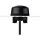 Taoglas Hercules WS.02 2.4GHz Permanent Mount Antenna, 2M CFD-200 - 2.40 GHz, 2.45 GHz, 2.50 GHz - 4.8 dBi - Wireless Data Network, Outdoor - Black - Screw Mount - Omni-directional - SMA Connector WS.02.B.205111