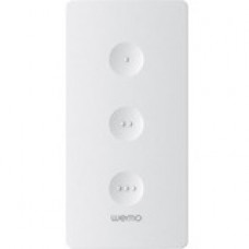 Belkin WeMo Stage Smart Scene Controller - Button Switch - Light Control, Shade, Door, Thermostat - White WSC010
