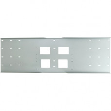 Peerless 24" Triple Stud Wall Plate - Steel - 200 lb - TAA Compliance WSP724