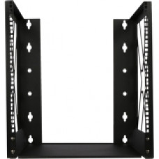 Istarusa Claytek WU-120B Wallmount Open Rack Frame - 12U Rack Height - Wall Mountable - Black - Steel - 165 lb Maximum Weight Capacity - RoHS Compliance WU-120B