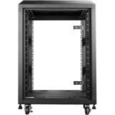 iStarUSA 15U 4-Post 1000mm Open Frame Rack - For Server - 15U Rack Height x 19" Rack Width x 34" Rack Depth - Black - Steel, Aluminum - 2200 lb Maximum Weight Capacity - TAA Compliance WX-1510