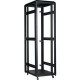 iStarUSA 42U 4-Post 1000mm Open Frame Rack - 42U Rack Height34" Rack Depth - Floor Standing - Black - SPCC, SPCC - TAA Compliance WX-4210