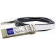 AddOn Twinaxial Network Cable - 9.84 ft Twinaxial Network Cable for Network Device - SFP+ Network - SFP+ Network - 1.25 GB/s - Blue - 1 Pack - TAA Compliant - TAA Compliance XDACBL3M-BE-AO