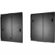 Panduit FlexFusion Side Panel - Black - 42U Rack Height - 1 Pack - 42.1" Depth XG-SPFS422B