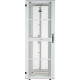 Panduit FlexFusion Cabinet - For Patch Panel, LAN Switch, Server, PDU - 45U Rack Height x 19" Rack Width - Floor Standing - White - Steel - 2504.45 lb Dynamic/Rolling Weight Capacity - 3507.55 lb Static/Stationary Weight Capacity - TAA Compliance XG8