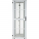 Panduit FlexFusion Cabinet - For Patch Panel, LAN Switch, Server, PDU - 42U Rack Height x 19" Rack Width - Floor Standing - Signal White - Steel - 2504.45 lb Dynamic/Rolling Weight Capacity - 3507.55 lb Static/Stationary Weight Capacity - TAA Complia