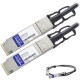 AddOn Intel XLDACBL5 Compatible TAA Compliant 40GBase-CU QSFP+ to QSFP+ Direct Attach Cable (Passive Twinax, 5m) - 100% compatible and guaranteed to work - TAA Compliance XLDACBL5-AO