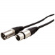 Comprehensive Standard Series XLR Plug to Jack Audio Cable 15ft - XLR for Audio Device - 15 ft - 1 x XLR Male Audio - 1 x XLR Female Audio - Shielding - Matte Black - RoHS Compliance XLRP-XLRJ-15ST