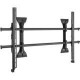 Milestone Av Technologies Chief Fusion X-Large Fixed Wall Mount - For monitors 55-100" - Bracket - fixed - for LCD display - lockable - black - screen size: 55"-100" - wall-mountable XSM1U