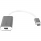 Rocstor USB-C to Mini DisplayPort Adapter - 1 Pack - 7680 x 4320 Supported - Gray Aluminum Y10A242-A1