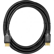 Rocstor Premium High Speed HDMI Cable with Ethernet. - For Digital Video, Monitor, TV, & Projectors with Audio HDMI (M/M) 10ft - 1 x HDMI Male Digital Audio/Video - 1 x HDMI Male Digital Audio/Video - Black Y10C108-B1