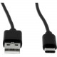 Rocstor Premium USB-C to USB-A Cable (3ft) - M/M - USB 2.0 - USB Type-C to USB Type-A Cable - USB for Laptop, Desktop, Tablet, Cellular Phone, Chromebook - 3 ft- 1 Pack - 1 x Type A Male USB 2.0 - 1 x Type C Male USB - Shielding - Black - 3 ft USB Data Tr