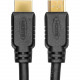 Rocstor Premium 1 ft 4K High Speed HDMI to HDMI M/M Cable - Ultra HD HDMI 2.0 Supports 4k x 2k at 60Hz with resolutions up to 3840x2160p and 18Gbps Bandwidth - HDMI 2.0 to HDMI 2.0 Male/Male - HDMI 2.0 for HDTV, DVD Player, Stereo Receiver, Digital Signag