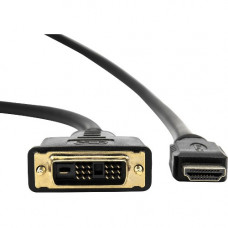 Rocstor Premium HDMI to DVI-D Cable - M/M - 3 ft - 1 x DVI-D Male - 1 x Male HDMI - DVI/HDMI for Notebook, Audio/Video Device, Home Theater System, Digital Signage Display, Desktop Computer - 3 ft (1m) - 1 x DVI-D (Single-Link) Male Digital Video - 1 x HD