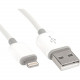 Rocstor Sync/Charge Lightning/USB Data Transfer Cable - 4 ft Lightning/USB Data Transfer Cable for iPod, iPhone, iPad, Computer, MAC, iPad mini - First End: 1 x Type A Male USB - Second End: 1 x 8-pin Lightning Male Proprietary Connector - MFI - Nickel Pl