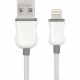 Rocstor Premium 6 ft./2 m. White Lightning to USB Charge Sync Cable - 6 ft Lightning/USB Data Transfer Cable - First End: 1 x Type A Male USB - Second End: 1 x Lightning Male Proprietary Connector - MFI - White Y10C258-W1