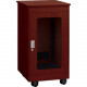 Chief F1-series YF1F2828H Rack Cabinet - 28U Wide - Mahogany - Steel, Wood - 500 lb x Maximum Weight Capacity YF1F2828H