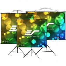 Elite Screens Yard Master Sport YMS96S Manual Projection Screen - 96" - 1:1 - Wall Mount, Tripod - 67.3" x 67.3" - MaxWhite 2 YMS96S