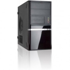 In Win Mini Tower Chassis - Black - 6 x Bay - 1 x 400 W - Power Supply Installed - Micro ATX, Mini ITX Motherboard Supported - 1 x Fan(s) Supported - 2 x External 5.25" Bay - 2 x External 3.5" Bay - 1 x Internal 3.5" Bay - 1 x Internal 2.5&