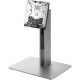 HP EliteOne 800 G3 AIO Adjustable Height Stand - 10.6" Height x 21.2" Width x 10.3" Depth - Silver, Black Z9H66AA