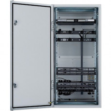Panduit 316 Stainless Steel Enclosure - 19" 26U Wide Wall Mountable for LAN Switch, Patch Panel - Stainless Steel - 350.09 lb x Maximum Weight Capacity - TAA Compliance ZDF48-6EA