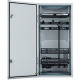 Panduit 316 Stainless Steel Enclosure - For LAN Switch, Patch Panel - 26U Rack Height x 19" Rack Width - Wall Mountable - Light Gray - Stainless Steel - 350.09 lb Maximum Weight Capacity - TAA Compliance ZDF48-6RA