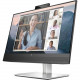 HP E24mv G4 23.8" Full HD LCD Monitor - 16:9 - Black, Silver - 24" Class - In-plane Switching (IPS) Technology - 1920 x 1080 - 250 Nit - 5 ms - HDMI - VGA - DisplayPort - USB Hub 169L0AA#ABA