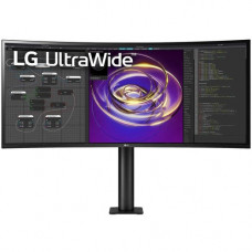 LG Ultrawide 34BP88C-B 34" UW-QHD Curved Screen Edge LED LCD Monitor - 21:9 - Black - 34" Class - In-plane Switching (IPS) Technology - 3440 x 1440 - 1.07 Billion Colors - FreeSync - 300 Nit - 5 ms - HDMI - DisplayPort - USB Hub - TAA Compliance