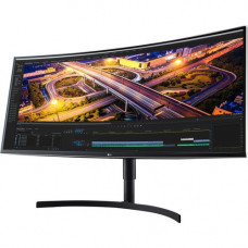 LG Ultrawide 38BN75C-B 38" UW-QHD+ Curved Screen LCD Monitor - 21:9 - High Glossy Black, Silver Spray - 38" Class - In-plane Switching (IPS) Technology - 3840 x 1600 - 1.07 Billion Colors - 300 Nit Typical, 400 Nit Peak - 5 ms GTG (Fast) - HDMI 