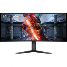 LG UltraGear 38GN95B-B 37.5" UW-QHD+ Curved Screen LED Gaming LCD Monitor - 21:9 - Black, White - 38" Class - Nano In-plane Switching (Nano IPS) Technology - 3840 x 1600 - 1.07 Billion Colors - FreeSync/G-Sync - 450 Nit Typical - 1 ms GTG - 120 