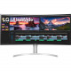 LG Ultrawide 38WN95C-W 38" UW-QHD+ Curved Screen LED Gaming LCD Monitor - 21:9 - White - 38" Class - Nano In-plane Switching (Nano IPS) Technology - 3840 x 1600 - 1.07 Billion Colors - FreeSync Premium Pro/G-sync Compatible - 450 Nit - 1 ms - 14