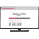 LG Pro Centric LT560H 43LT560H9UA 43" LED-LCD TV - HDTV - Ceramic Black - HLG - Direct LED Backlight - 1920 x 1080 Resolution 43LT560H9UA