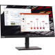 Lenovo ThinkVision S24e-20 23.8" Full HD WLED LCD Monitor - 16:9 - Raven Black - 24" Class - Vertical Alignment (VA) - 1920 x 1080 - 16.7 Million Colors - FreeSync - 250 Nit Typical - 4 ms Extreme Mode - 60 Hz Refresh Rate - HDMI - VGA 62AEKAT2U