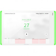 Crestron 7 in. Room Scheduling Touch Screen, White Smooth, with Light Bar - 7.3" Width x 2.3" Depth x 4.2" Height - White Smooth 6511518