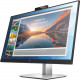 HP E24d G4 23.8" Full HD LED LCD Monitor - 16:9 - Black - 24" Class - In-plane Switching (IPS) Technology - 1920 x 1080 - 250 Nit - 5 ms - HDMI - DisplayPort - USB Hub 6PA50A4#ABA