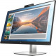 HP E24d G4 23.8" Full HD Edge LED LCD Monitor - 16:9 - Black/Silver - 24" Class - In-plane Switching (IPS) Technology - 1920 x 1080 - 250 Nit - 5 ms - 60 Hz Refresh Rate - HDMI - DisplayPort - USB Hub 6PA50A9#ABA