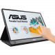 Asus ZenScreen MB16AMT 15.6" LCD Touchscreen Monitor - 16:9 - 5 ms GTG - Capacitive - Multi-touch Screen - 1920 x 1080 - Full HD - 250 Nit - Maximum - Speakers - USB - Dark Gray - J-Moss (Japanese RoHS), WEEE, RoHS - 36 Month 90LM04S0-B011B0